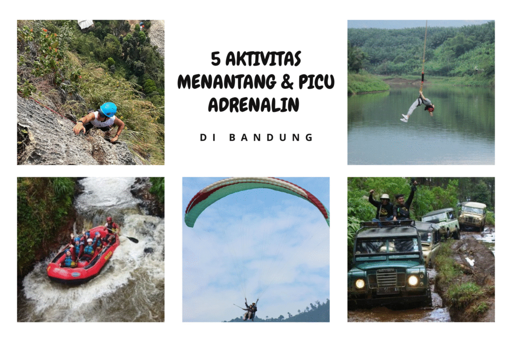 5 Aktivitas Seru Bandung Menantang & Picu Adrenaline Rush