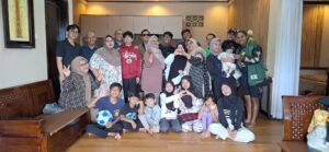 Momen staycation di villa Lembang bersama keluarga