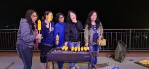 BBQ bersama keluarga