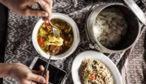 Menu khas Sunda di Balibu