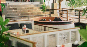 Suasana Cibiuk Resto Lembang