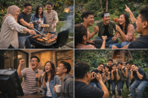 Ide aktivitas seru saat reuni di villa