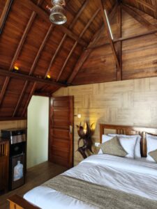 Kenyamanan kamar villa tipe Anyerlir 