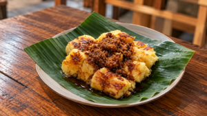 Colenak dengan rasa manis gurih yang nikmat