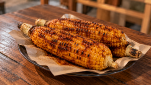 Jagung bakar cocok dengan suasana malam Lembang