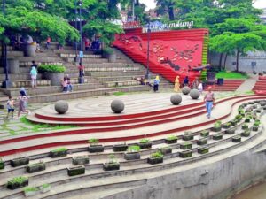 Suasana Teras Cikapundung BBWS Bandung