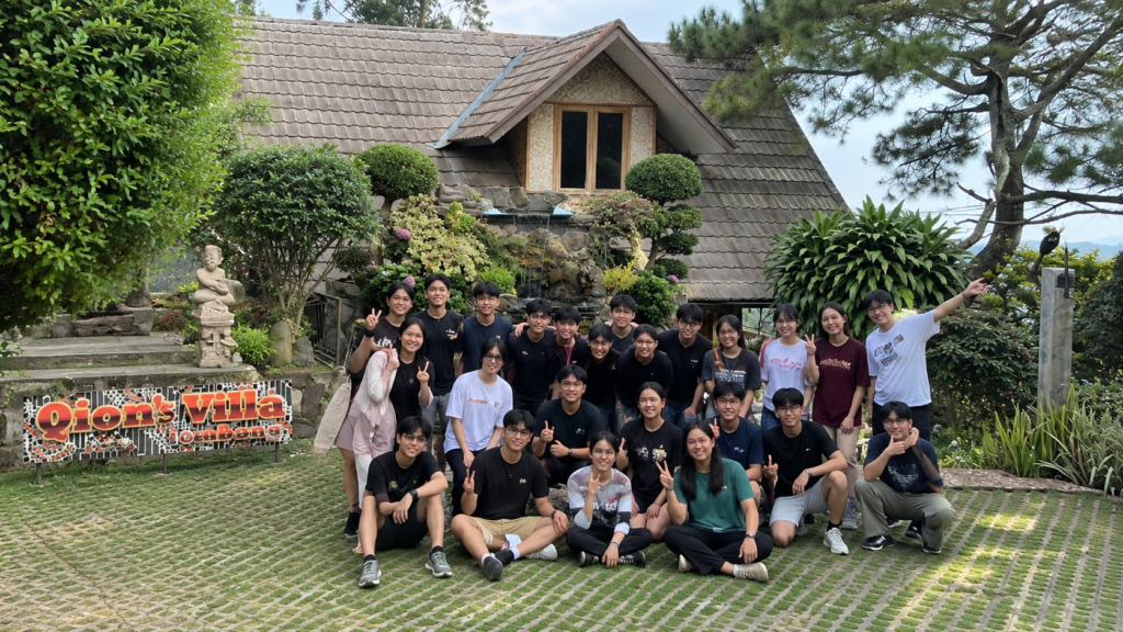 Tempat Retreat Pemuda di Lembang dengan Area Outdoor Luas