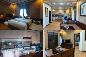 Villa nyaman dengan dapur lengkap